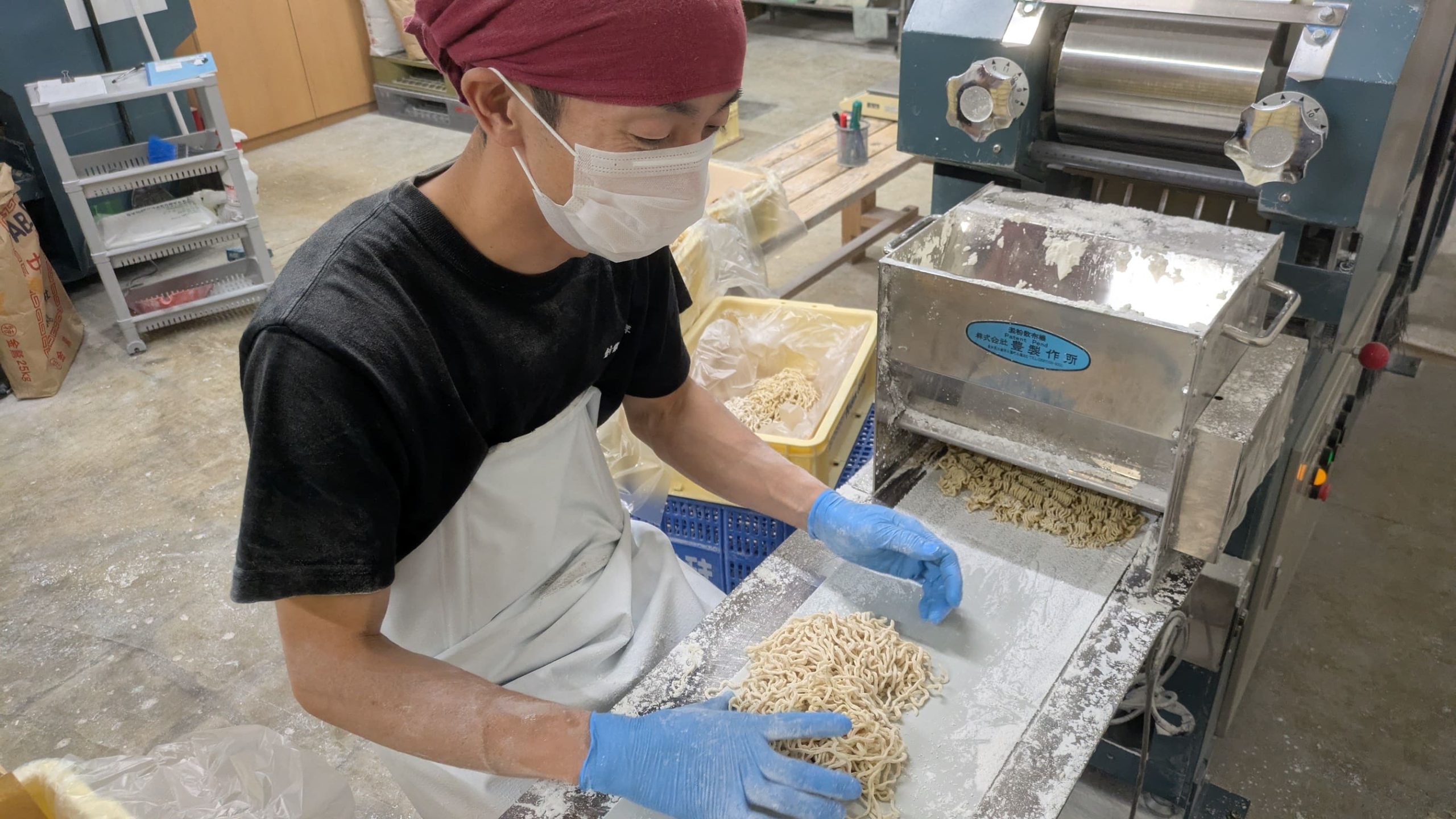 宗像さん作業