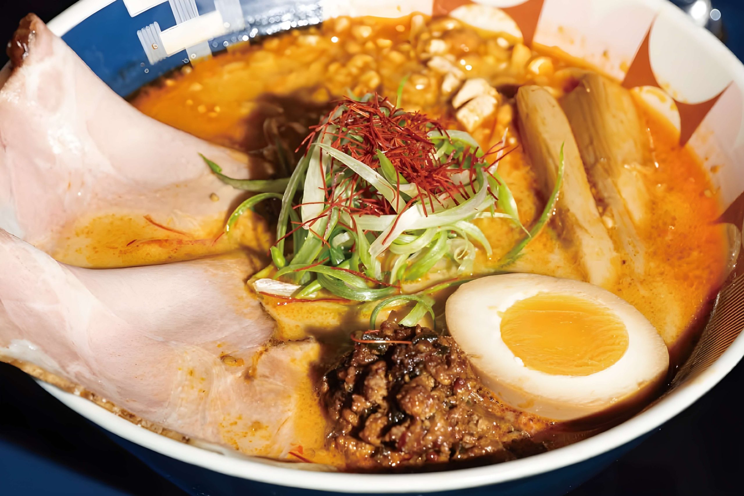 屯ちんメキシコ店のラーメンセット